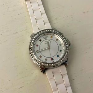 Juicy Couture White Silicone Women’s Watch